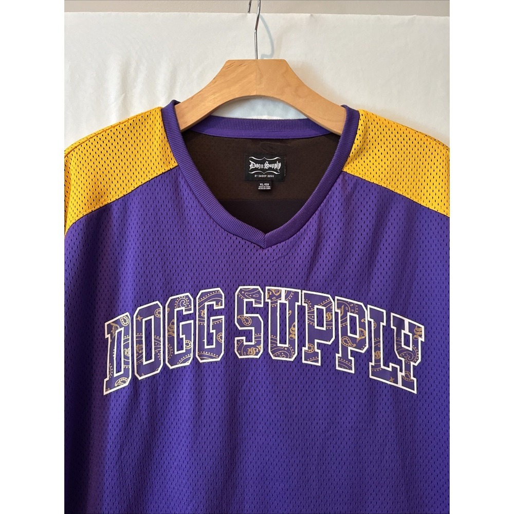 Snoop Dogg Supply Purple/G0ld LINED XL Long Sleeve 93 Shirt Rap Gangsta Pound